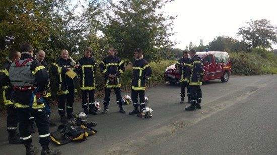 Entrainement Pompiers